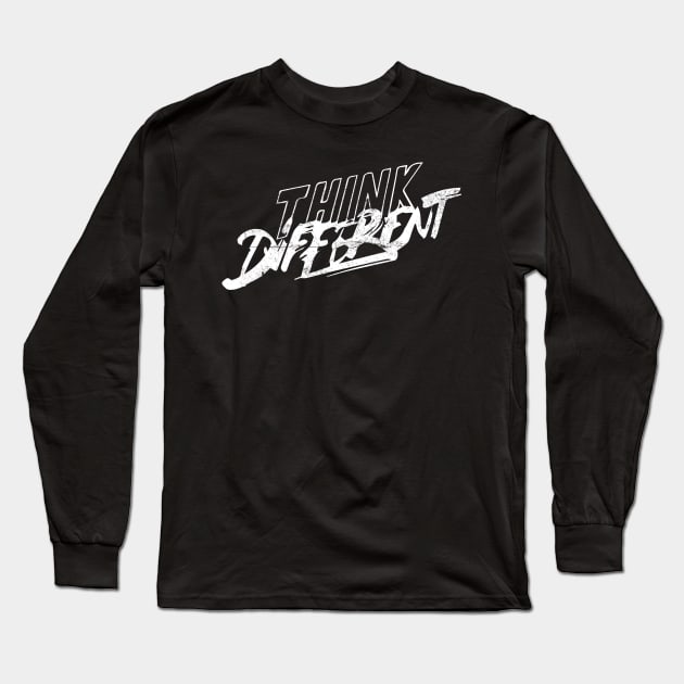 Think Different  - 3 Long Sleeve T-Shirt by Joker & Angel